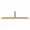 Ekena Millwork Portland Timber Gable Bracket, Western Red Cedar, 108"W x 27"H x 1 1/2"D x 5 1/2"F, 6/12 Pitch GBW108X27X0206POR00SWR - alternate 1